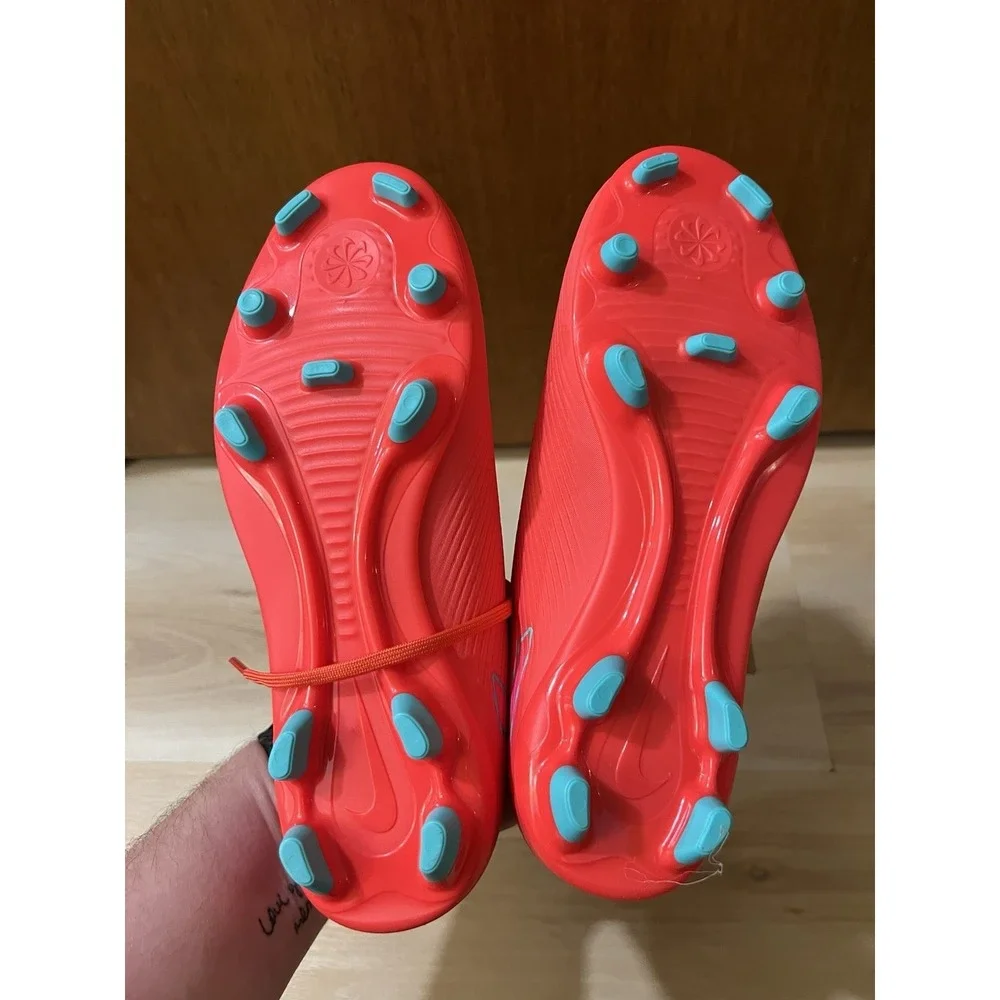NEW Nike JR Vapor 16 Club FG/MG Ember Glow Kids Youth Soccer FQ8286-800 5Y‎